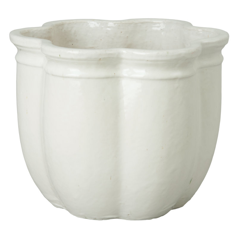 Gracemont Handmade Ceramic Planter, 16" H x 20" W x 20" D