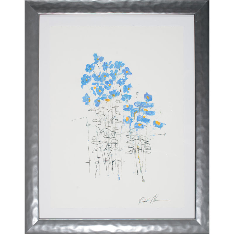Flowers From The Garden 4 Print by Robert Robinson