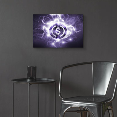 " Crypto Eclipse Usdc " by Valentyn Artemenko