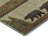 Premium Machine Washable Henrikh AMF141 Brown Rug-1101700461