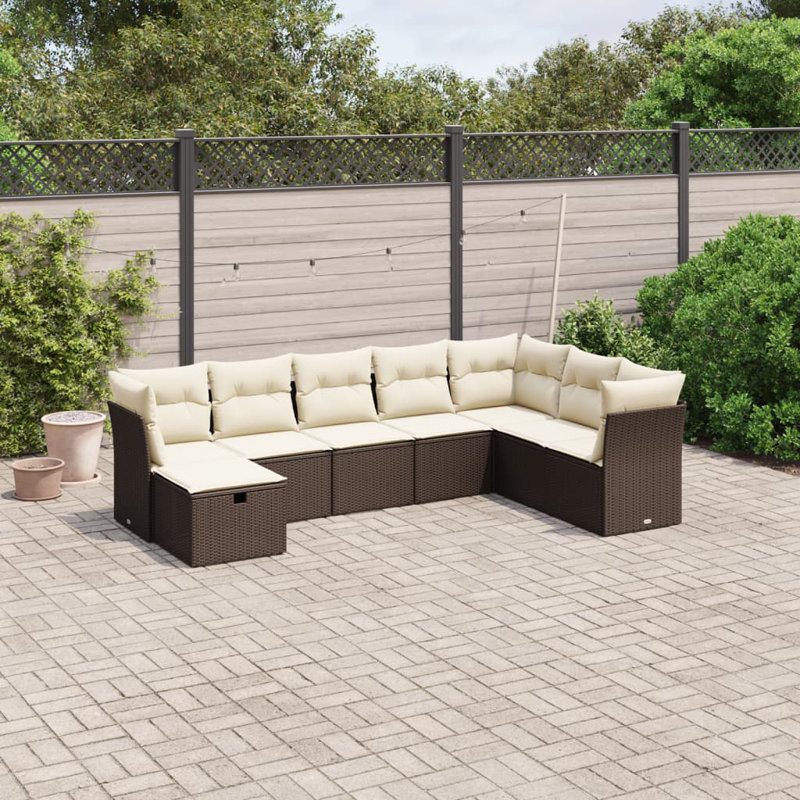 Ensemble de canapé de jardin Vidaxl