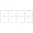 36.25'' H x 94.5'' W x 0.38'' D Expanded Cellular PVC Wainscot Panelling