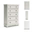 Commode 5 tiroirs Mikado