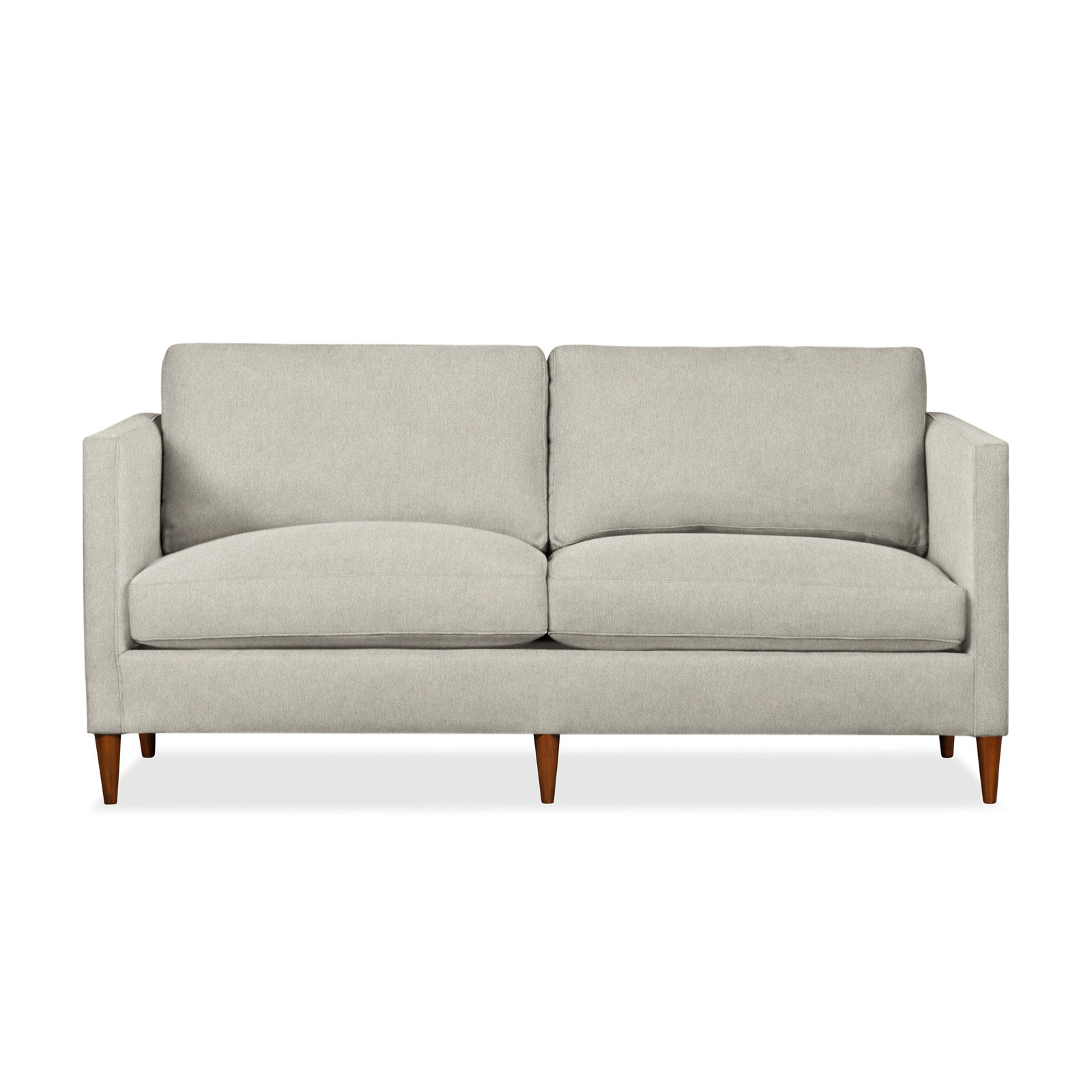 Clifford 73'' Sofa, Ticket Ash Heathered Basketweave