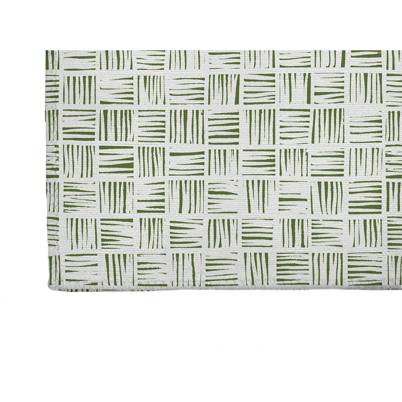 Paillasson Lash, Vert olive, L 84 po x L 60 po