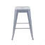 Tabouret à hauteur de comptoir 24 po, tabourets de bar en métal sans dossier, ensemble de 4, non empilable, amovible et facile à assembler-1960640387-1960640389