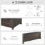 130cm Wide Rectangle Wicker Loveseat with Cushions