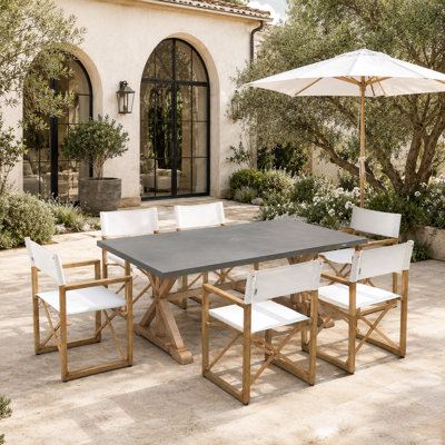 Ensemble repas extérieur pour 6 personnes Nova