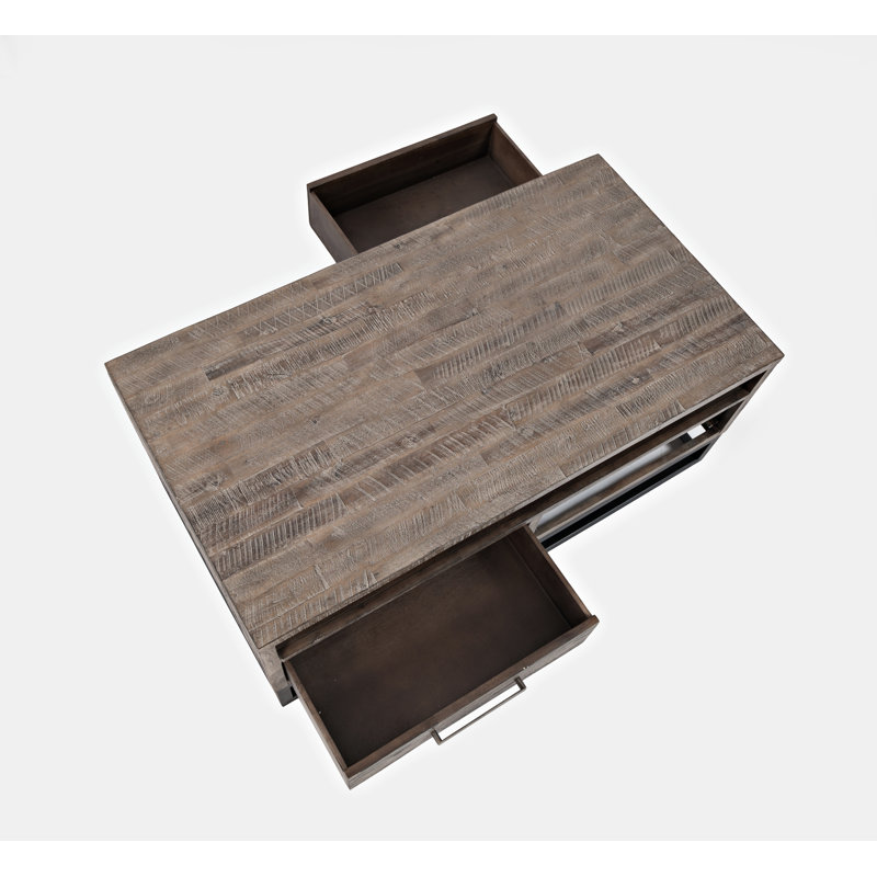 Bezout Solid Wood Top Coffee Table