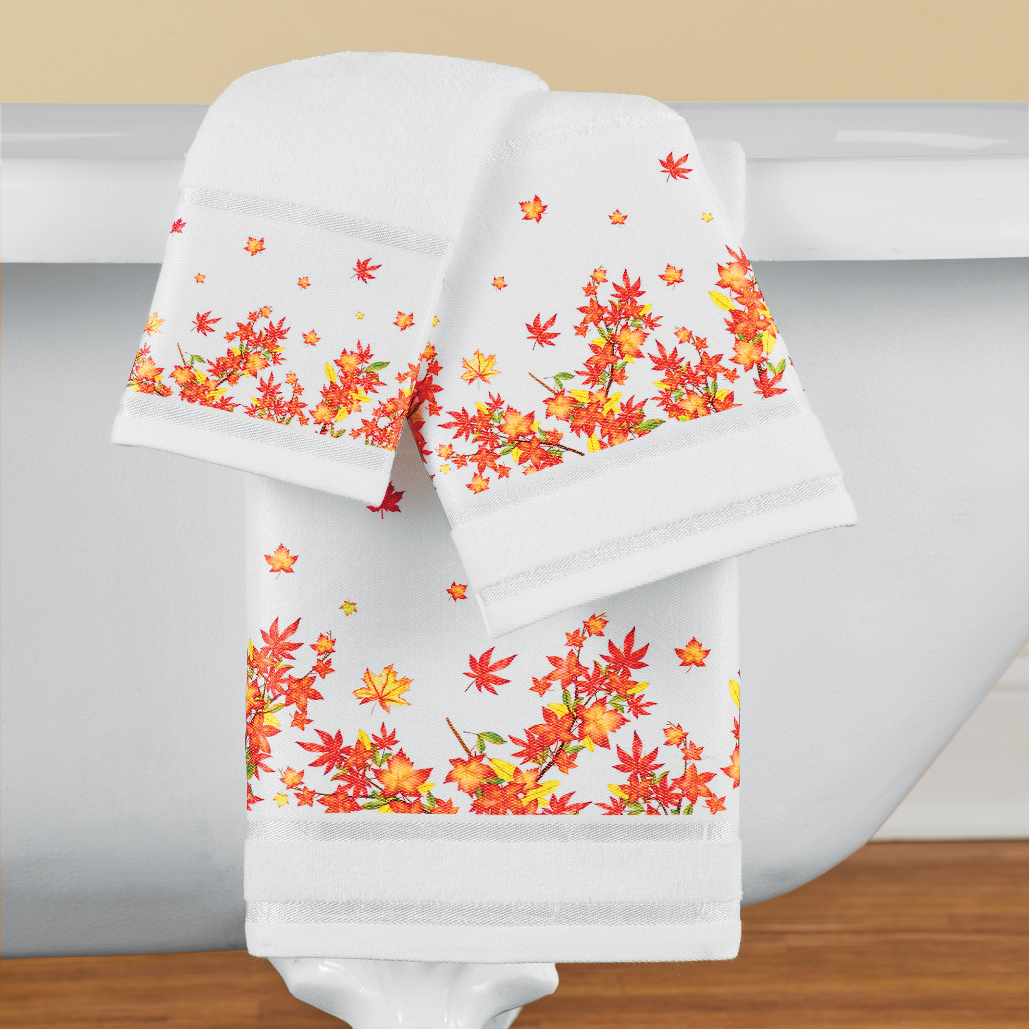 Fall discount bath towels