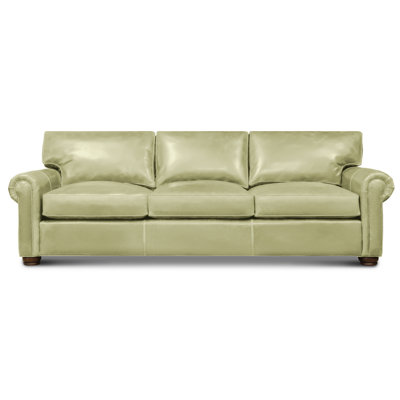 Bordeaux Leather Sofa