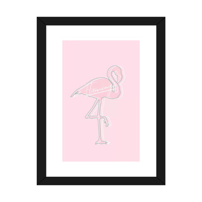 «Be You Flamingo», reproduction d'impression