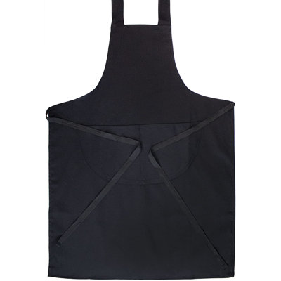 No Holiday Cotton Bib Apron