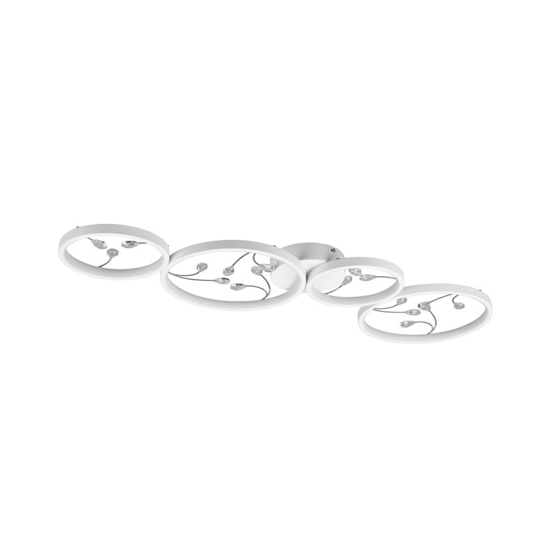 Aizaan 1-Light 95.5cm LED Flush Mount