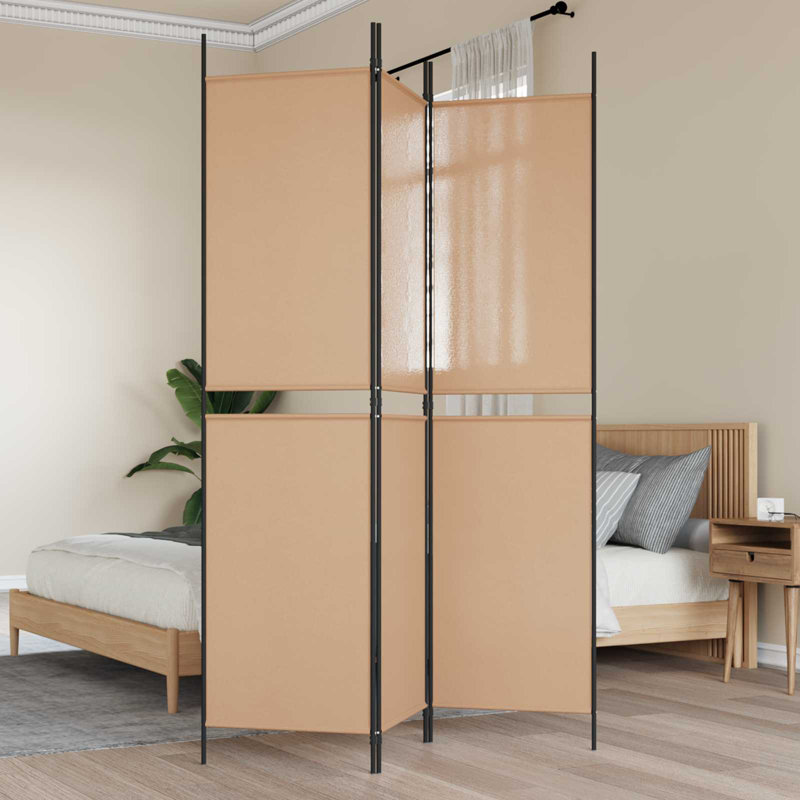 200cm H Folding Room Divider, 3