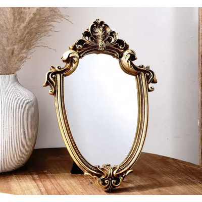 Vintage-Style Ornate Decorative Mirror