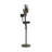 Mia Candle Holder, 18 Inch Black Branches With Pinecone Accents