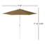 Parasol de marché 86,3 po Kenne-1237274033-1261546530