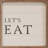 Let's Eat White-1115890945