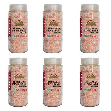 Himalayan Chef Pink Salt Square Plastic Grinder - 13 oz & Reviews