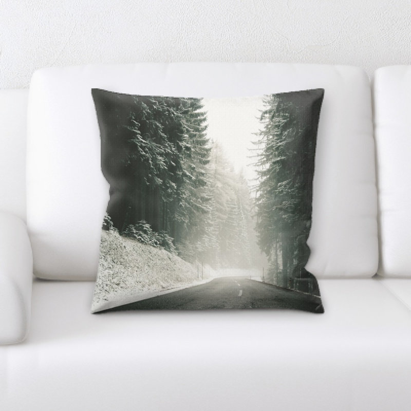 Coussin décoratif snowy