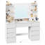 Dressing Table With LED Mirror