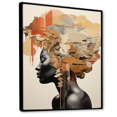 Minimalisme, femme africaine, art africain