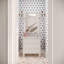 Ako 6" Hexagon Marble Micro Mosaic Tile-613342631