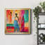 Strike a Pose II - peinture sur toile encadrée-1041696920-1041696924