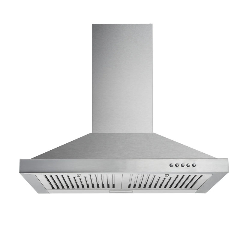 Hotte murale 30 pouces en acier inoxydable