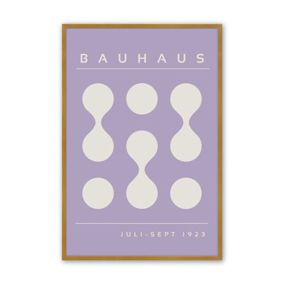 Mauve Bauhaus Flow II