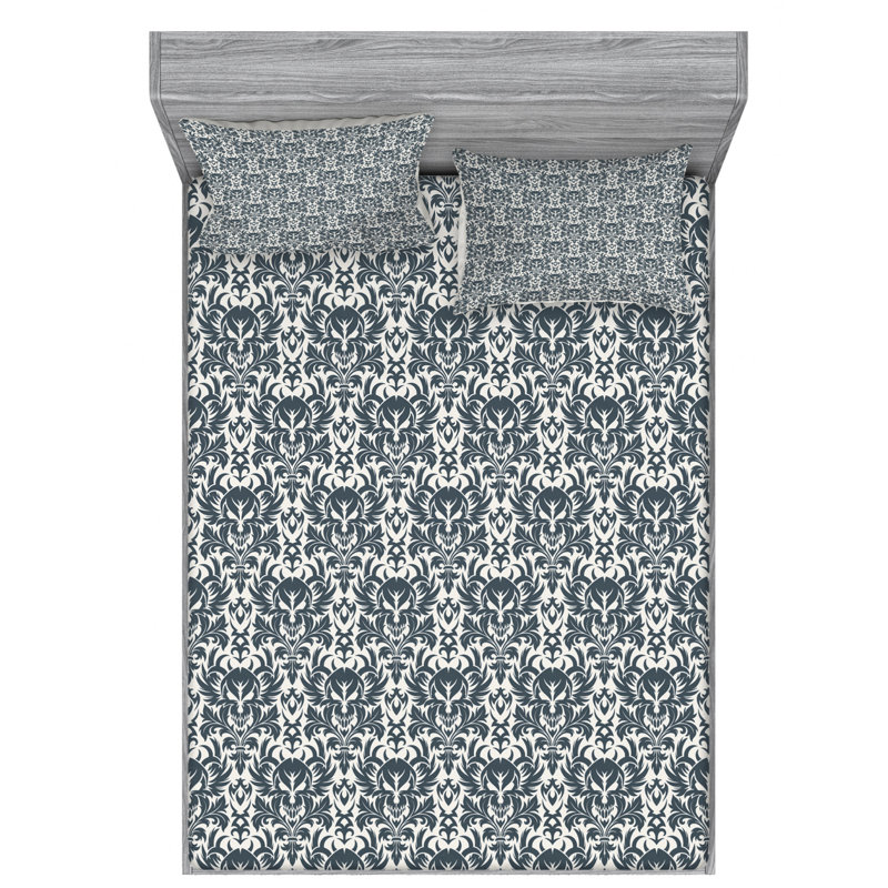 Microfiber Sheet Set, Full Sheet Set + Fitted Sheet + 2 Pillowcases