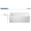 Baignoire en alcôve 60 po x 32 po CONDRIS OPAL - Baignoire de trempage en acrylique avec tablier intégré, drain à droite, installation à trois parois-131279312