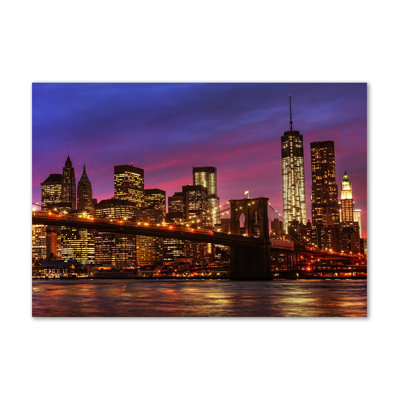 Manhattan West - No Frame Print on Canvas