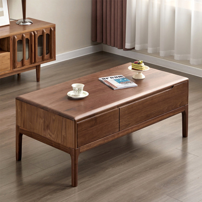 Table basse de style moderne minimaliste, H 15,35 po x L 55,12 po x l 23,62 po