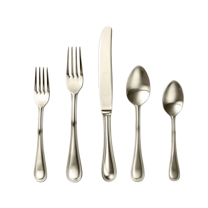 Ensemble de 20 pièces Perla, Champagne givré