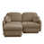 Light Coffee Chenille selected
