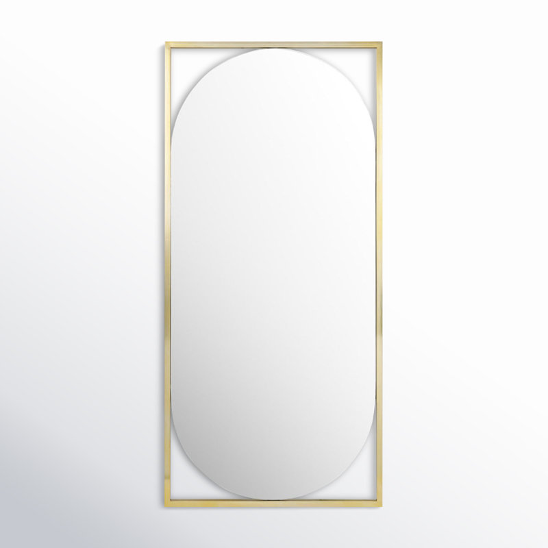 Amita Metal Rectangle Mirror