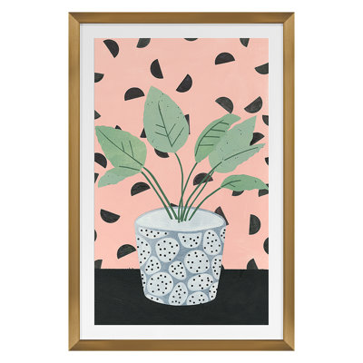 Table Plant 2 Print by Marie Lawyer