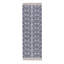 Up And Down Geometric Area Rug in Blue/Ivory-49090717