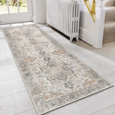 Tapis de couloir de cuisine lavable et antidérapant