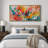 Colorful Burst Bright Abstract Living Room Decor Extra Large Pictures Framed Canvas Print Wall Art-107118344-111666009