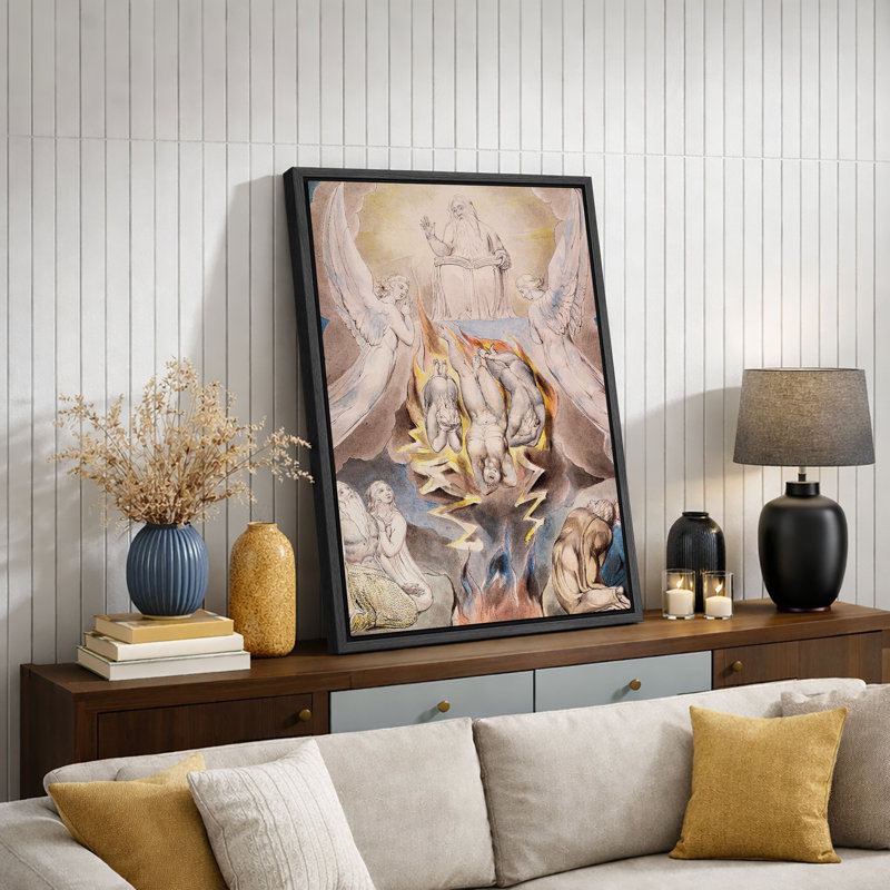 Art du ciel et de l'enfer, «Angels and Souls», impression sur toile encadrée, H 36 po x l 24 po x P 1,5 po