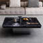 Table basse carrée en composite supercristallin-104070440