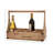 Coulombe 8 Bottle Solid Wood Tabletop Wine Bottle Rack in Brown Oak