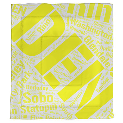 Polyester Box Stitch Comforter