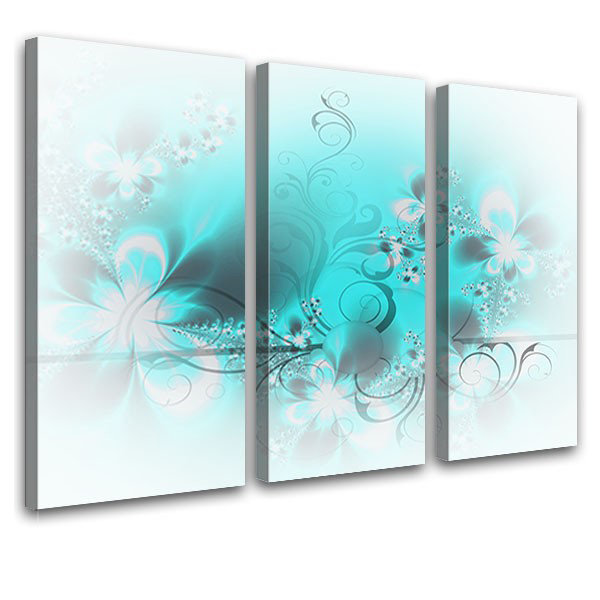 3 Piece Wrapped Canvas Print, 100cm H x 150cm W x 2cm D