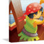 «Ship Ahoy», reproduction sur toile tendue-24437241