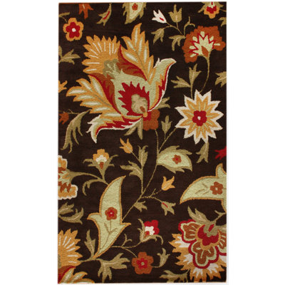 Tapis brun Edeltrudis Fetteresso