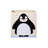 3 Sprouts - Toy Storage Cube for Baby and Kids - Penguin